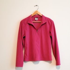 Columbia Pink Fleece Pullover Sweatshirt